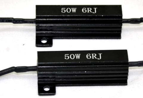 Load Resistor Set for Hyper Flashing Led Lights Incandescent Bulb System UP34235