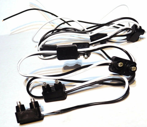 Wire Harness for Clearance/Marker Lights 6” Lead 2 Prong 16 Gauge 8 Plug UP34247