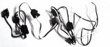 Wire Harness for Clearance/Marker Lights 6” Lead 2 Prong 16 Gauge 8 Plug UP34247