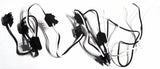 Wire Harness for Clearance/Marker Lights 6” Lead 2 Prong 16 Gauge 8 Plug UP34247