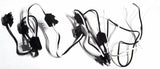 Wire Harness for Clearance/Marker Lights 6” Lead 2 Prong 16 Gauge 8 Plug UP34247
