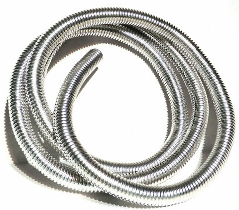 Split Corrugated Wire Loom 1/2" I.D. 6 Foot Long Polypropene UP#34802