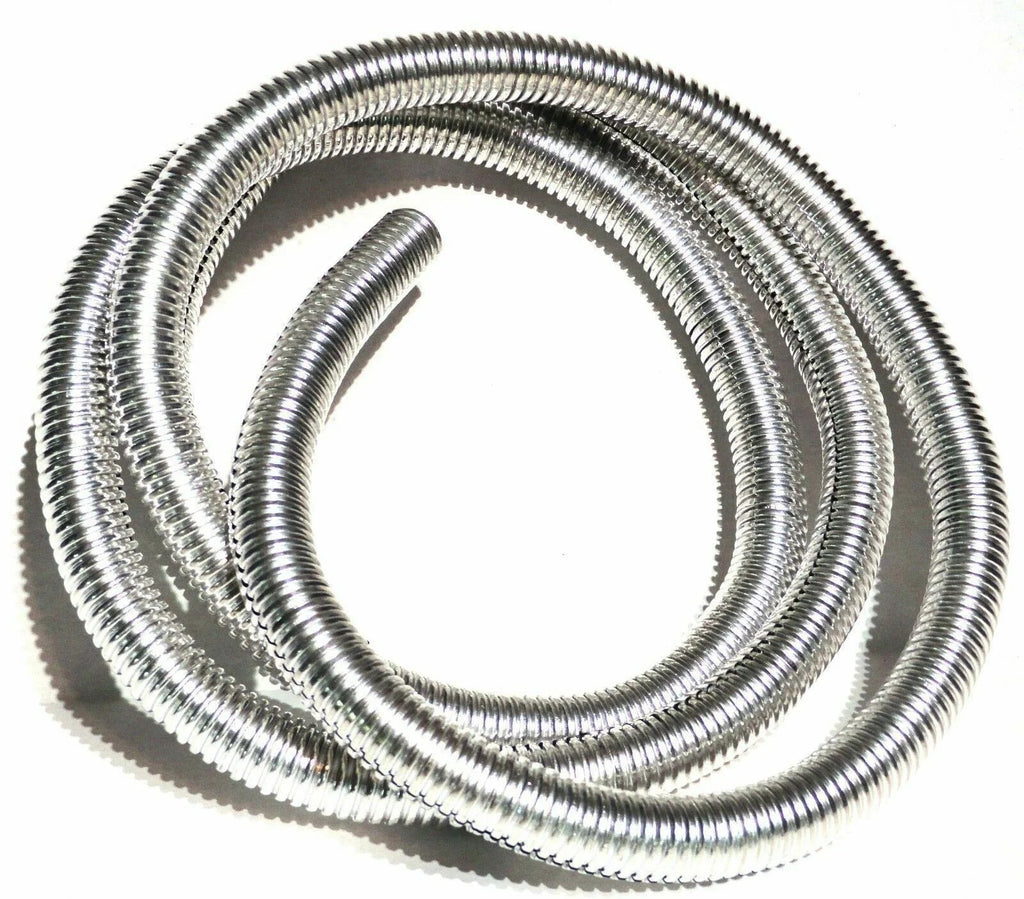 Split Corrugated Wire Loom 1/2" I.D. 6 Foot Long Polypropene UP#34802