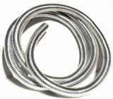 Split Corrugated Wire Loom 1/2" I.D. 6 Foot Long Polypropene UP#34802