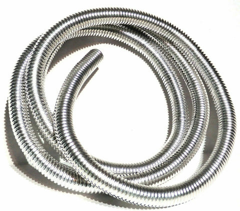 Split Corrugated Wire Loom 1/2" I.D. 6 Foot Long Polypropene UP#34802