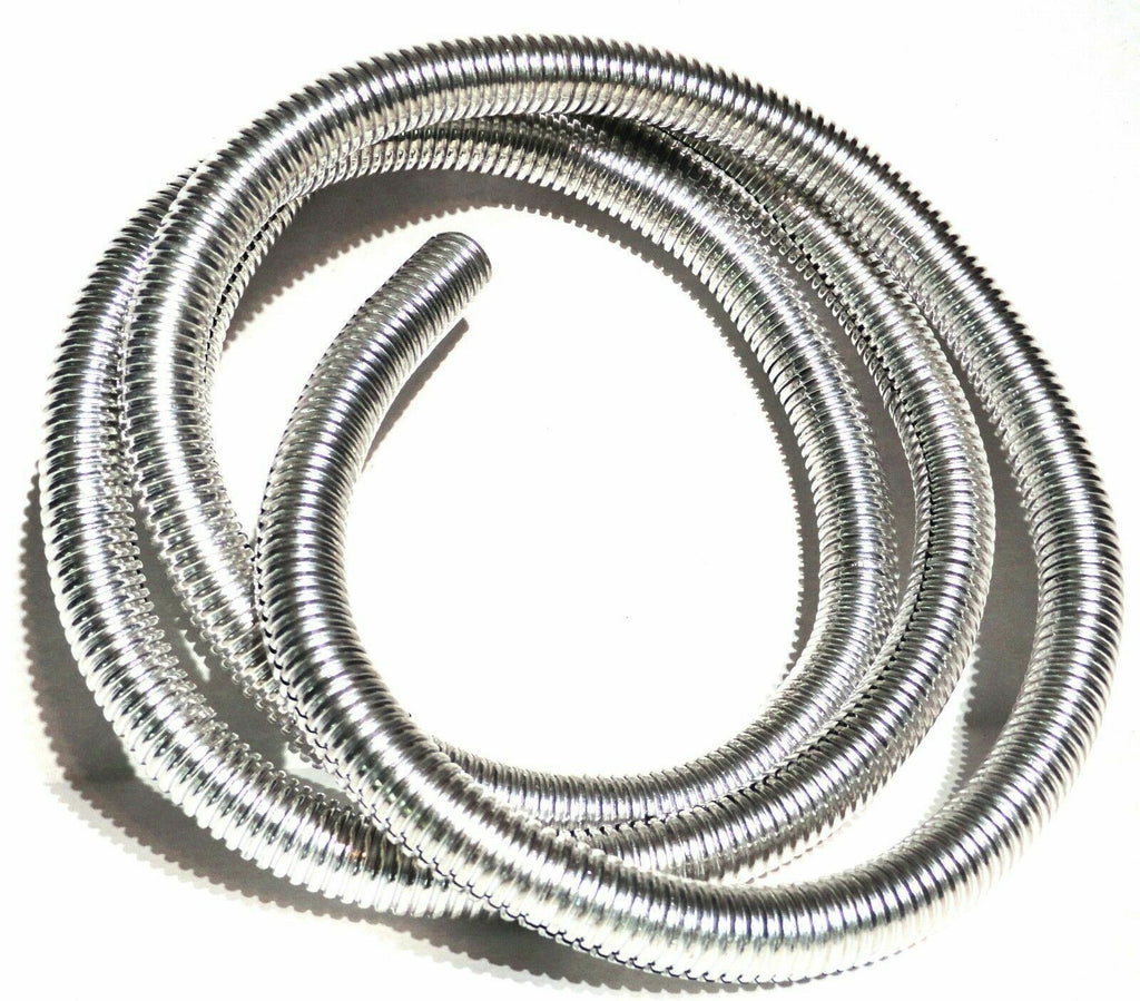 Split Corrugated Wire Loom 1/2" I.D. 6 Foot Long Polypropene UP#34802