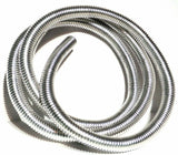 Split Corrugated Wire Loom 1/2" I.D. 6 Foot Long Polypropene UP#34802