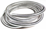 Split Corrugated Wire Loom 1/2" I.D. 6 Foot Long Polypropene UP#34802
