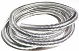 Split Corrugated Wire Loom 1/2" I.D. 6 Foot Long Polypropene UP#34802