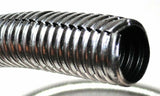 Split Corrugated Wire Loom 1/2" I.D. 6 Foot Long Polypropene UP#34802
