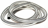 Split Corrugated Wire Loom 1/2" I.D. 6 Foot Long Polypropene UP#34802