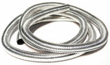 Split Corrugated Wire Loom 1/2" I.D. 6 Foot Long Polypropene UP#34802