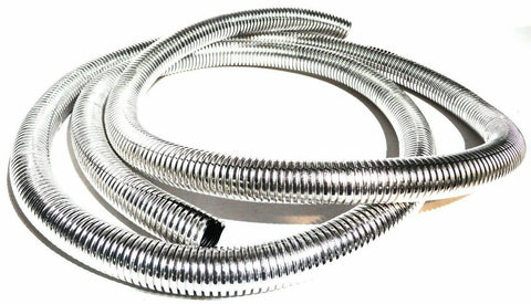 Split Corrugated Wire Loom 5/8" I.D. 6 Foot Long Polypropene UP#34803