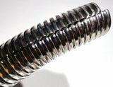 Split Corrugated Wire Loom 5/8" I.D. 6 Foot Long Polypropene UP#34803