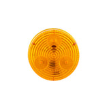 2” Round Clearance/Marker Low Profile Light Amber 3 Led/Lens UP#36107B Each