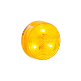 2” Round Clearance/Marker Low Profile Light Amber 3 Led/Lens UP#36107B Each