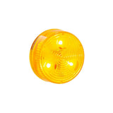 2” Round Clearance/Marker Low Profile Light Amber 3 Led/Lens UP#36107B Each