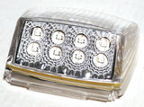 LED Cab Clearance Light for Kenworth 17 Amber LEDs/Clear Lens UP#36402 Set of 5
