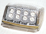 LED Cab Clearance Light for Kenworth 17 Amber LEDs/Clear Lens UP#36402 Set of 5