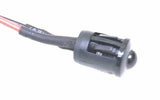 UP Dash Indicator Light Pigtail 1 Amber LED 2 Wire Snap-In #36517 Each
