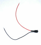 UP Dash Indicator Light Pigtail 1 White LED 2 Wire Snap-In #36521 Each