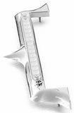 UP Side of Hood Emblem Accent for Kenworth 12 Clear LEDs/Lens Plastic 37824 Pair
