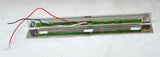 Stop Tail Turn 19 Red LED Light Bar Clear Lens Stainless Bracket UP#37927 Pair