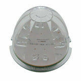 UP Top of Cab Clearance Light for Peterbilt 17 Amber LEDs Clear #38153 Set of 5