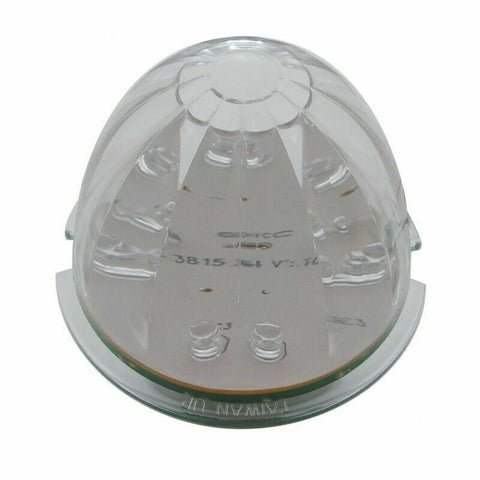 UP Top of Cab Clearance Light for Peterbilt 17 Amber LEDs Clear #38153 Set of 5