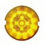 UP Top of Cab Clearance Light for Peterbilt 17 Amber LEDs Clear #38153 Set of 5