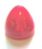 LED Cone Beehive Light 2" Red Lens 9 LEDs Sealed 1 13/16" Tall UP#38169 Each