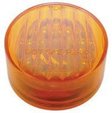 UP Led Light 2" Amber Lens 9 Amber Led's Flat Marker 1" Deep #38170 Each