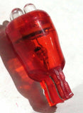 UP LED Light Bulbs #194 Replacement 4 LEDs Red Wedge Base #38276 Set of 3