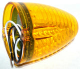 Light 19 amber LEDS amber lens beehive for Peterbilt Grakon top of cab lite each