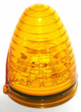 UP LED Light for Peterbilt Top of Cab 19 Amber Leds/Lens 2 Screw #38312 Set of 5
