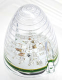 Light LED 19 amber LEDs clear lens beehive for Peterbilt top of cab lite each