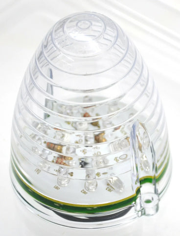 Light LED 19 amber LEDs clear lens beehive for Peterbilt top of cab lite each