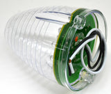 Light LED 19 amber LEDs clear lens beehive for Peterbilt top of cab lite each