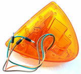 Turn Signal Light for 1987-07 Peterbilt 31 LEDs Amber/Amber Lens UP#38550 Pair