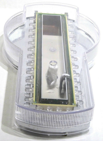 Kenworth Hood Emblem Light 32 LEDs Clear Lens 8 1/2" Long Plastic UP#38887 Each