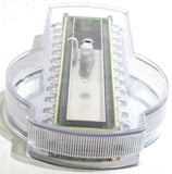 Kenworth Hood Emblem Light 32 LEDs Clear Lens 8 1/2" Long Plastic UP#38887 Each