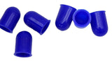 Incandescent Bulb Cover for 194 Bulb Blue Silicone Small UP#39002P Set of 6