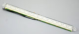 Led Auxiliary Light Strip 14 Green Diodes Clear Lens 12” Long UP#39484 Each