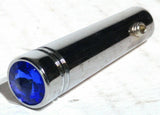 toggle switch extension 1-7/8 short blue Jewel chrome aluminum Peterbilt EACH