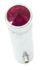 Toggle Switch Extension for Peterbilt 1-7/8 Tall Short Red Jewel Chrome UP#4010P