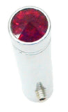 Toggle Switch Extension for Peterbilt 1-7/8 Tall Short Red Jewel Chrome UP#4010P
