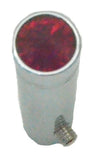 Toggle Switch Extension for Peterbilt 1-7/8 Tall Short Red Jewel Chrome UP#4010P