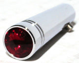 Toggle Switch Extension for Peterbilt 1-7/8 Tall Short Red Jewel Chrome UP#4010P