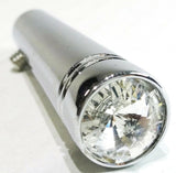 Peterbilt Toggle Switch Extensions 1-7/8" Chrome Alum Clear Jewel UP#40011P-Pair