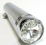Peterbilt Toggle Switch Extensions 1-7/8" Chrome Alum Clear Jewel UP#40011P-Pair